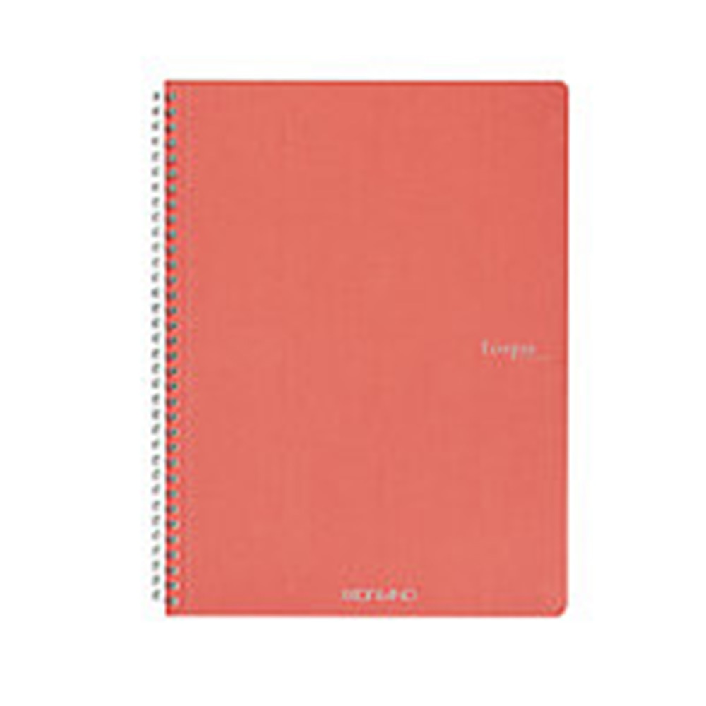 Fabriano, Journal, Art & School, 8.25"x11.75", Ecoqua, A4, Blank, Spiral, 70 sheet, 562936, Flamingo